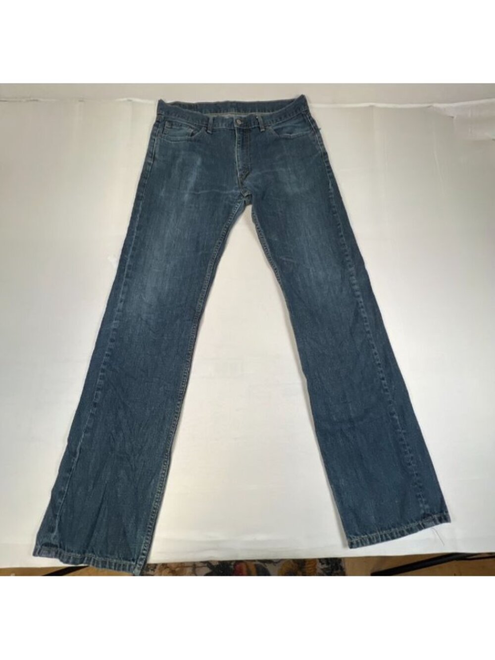 Levi's Mens Jeans 36x38 559 Relaxed Straight Fit Blue Denim Pants
